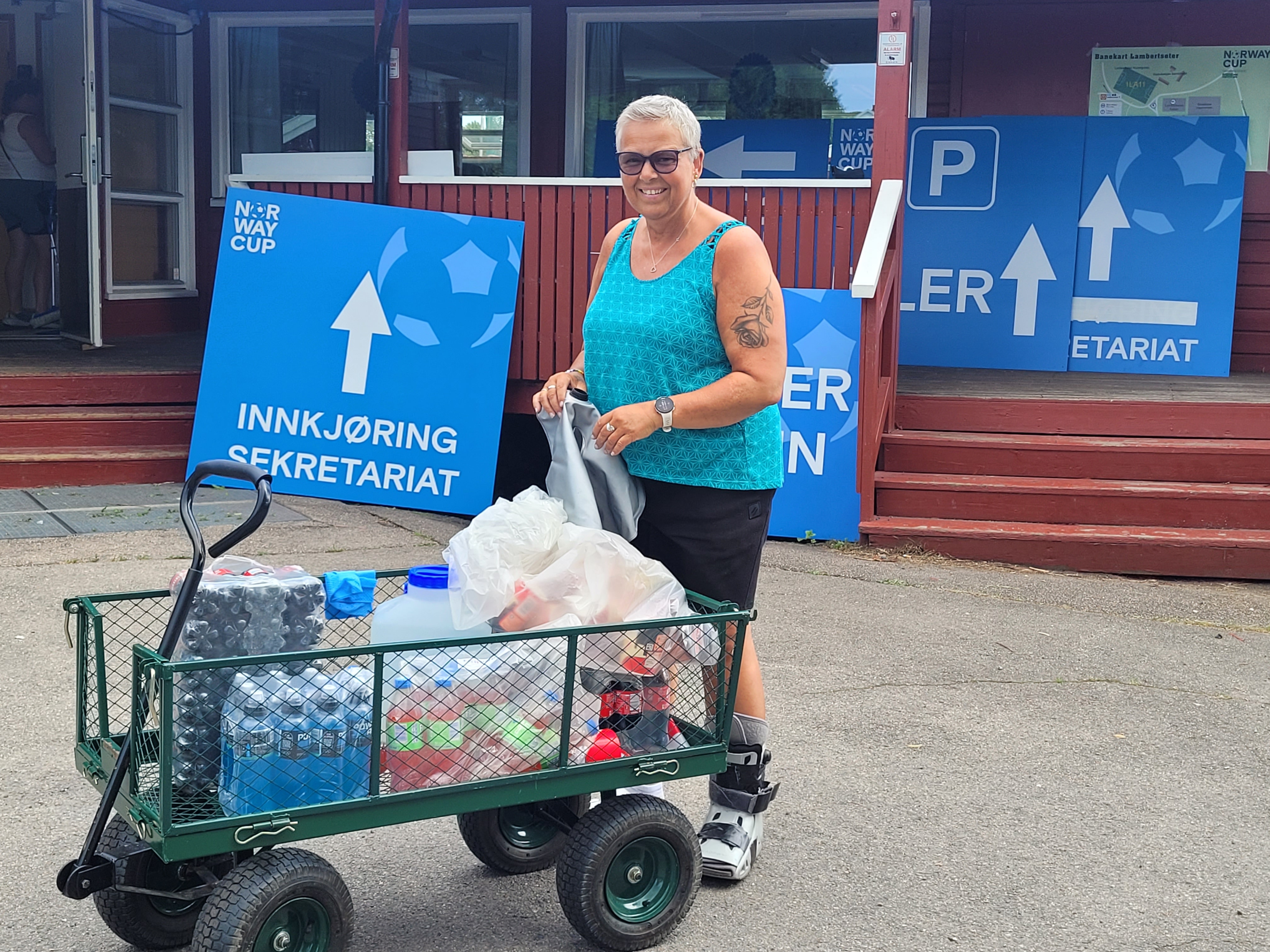 Rigget klart til fotballfest